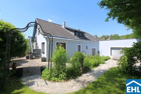 Drei Einheiten, ein Gartenparadies - Leben mit Stil und Freiraum in Kierling