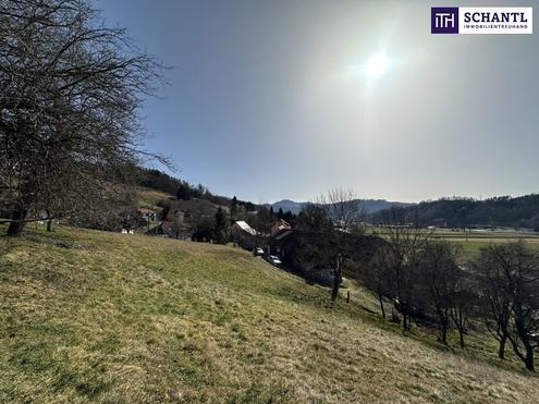 7 Parzellen verfgbar - Tolles Baugrundstck am Sonnenhang in Prenning bei Deutschfeistritz - 3.700 m, aufteilbar in 7 Parzellen