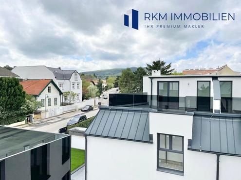Maisonette-Neubauwohnung mit Dachterrasse und Blick auf den Wienerwald