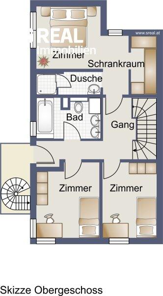 Plan Obergeschoss