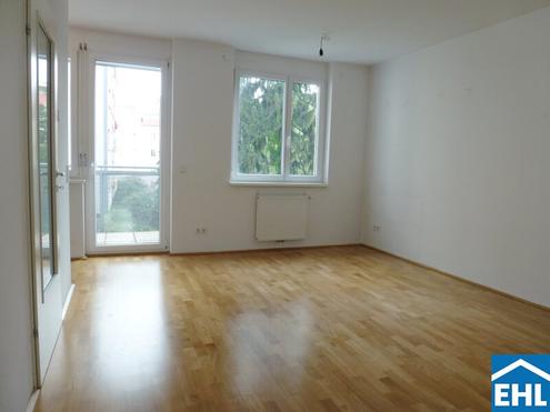 Gemütliche 2-Zimmer-Wohnung mit Balkon beim Schubertpark