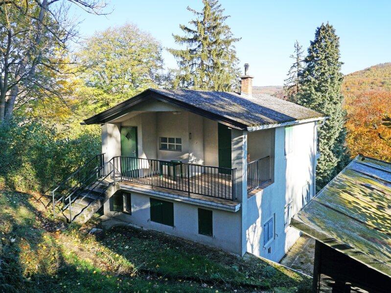 Hausansicht bergseitig von Sd