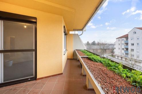 Nhe Bahnhof Stockerau II West-Loggia und Garagenbox inkludiert II 3-Zimmer mit separater Kchenzeile II bei Senningsbach