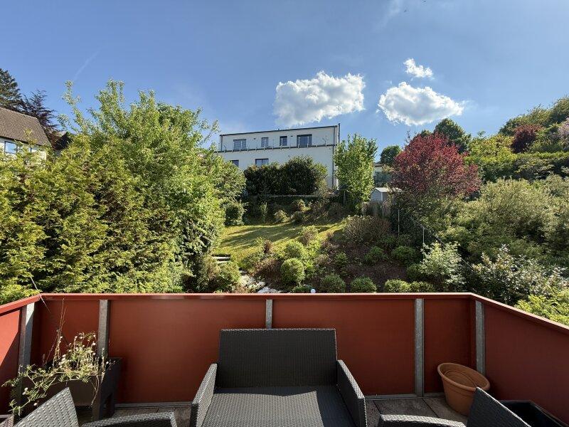Grnblick vom Balkon