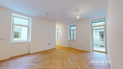 Balkon in Hofruhelage I 3 Zimmer I Altbaujuwel [A\]