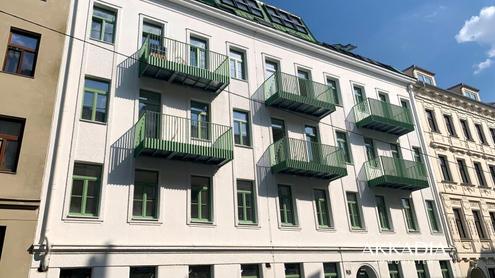 Sanierte Gartenwohnung im Gründerzeithaus I Terrasse [A\]
