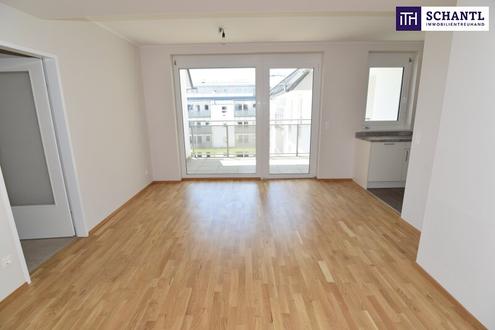 "DER MARKHOF" - ist einfach lssig!Neuwertige Drei-Zimmer-Wohnung mit separater Dachterrasse on Top.