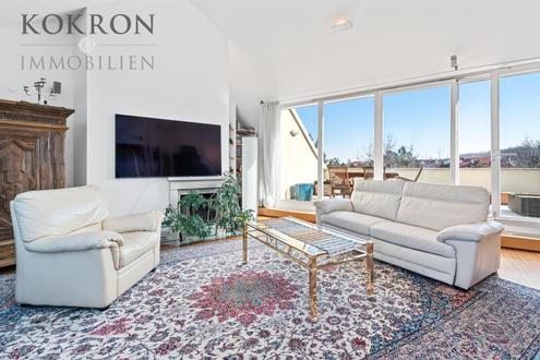 Repräsentative Maisonette in Toplage - mit Fernblick Richtung Tiergarten