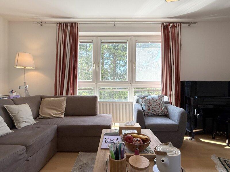 Grnblick vom Wohnzimmer