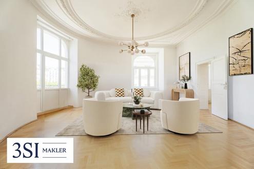 Helle Altbauwohnung mit Balkon zum Verlieben - mit Raum für Ihre Ideen