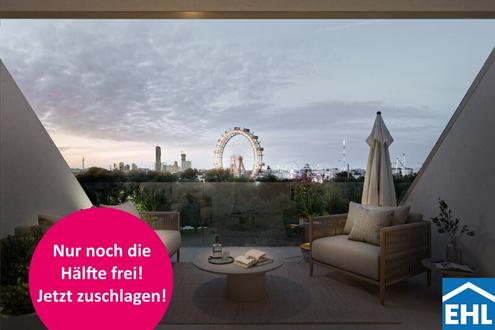 Exklusiver Wohnraum mit Ostausrichtung - grandiose Lage beim Prater!