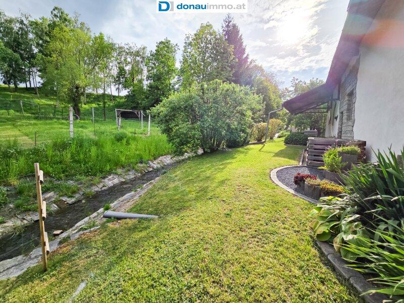 Einfamilienhaus im Waldviertel mit schnem Garten