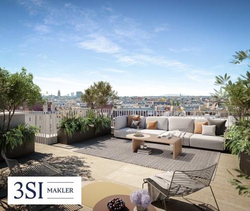 The Temptation: Exklusives Penthouse im Dachgeschoß mit traumhaften Terrassen in Währing