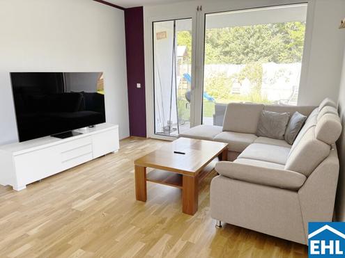 Ihr neues Zuhause in Stammersdorf - 3 Zimmerwohnung mit traumhaftem Garten in Grünruhelage
