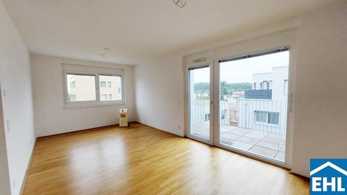 3-Zimmerwohnung mit Balkon im grünen Wildgarten!