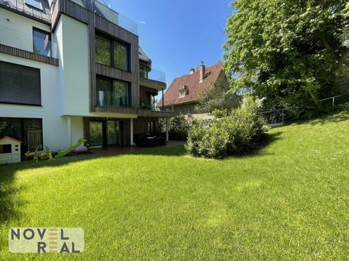 Exklusives Wohnen in grner Oase - Luxurise Gartenwohnung in Neustift!