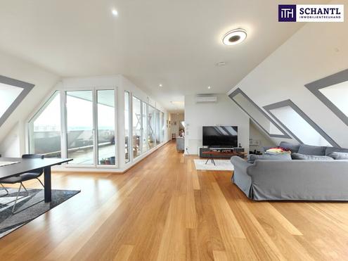 ++ Kagran-Living ++ luxuriöse Familienwohnung mit traumhafter Aussicht + großzügige Raumaufteilung + Stellplatz