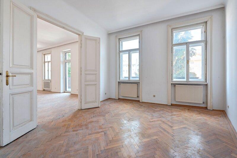 Blick Richtung Wohnsalon