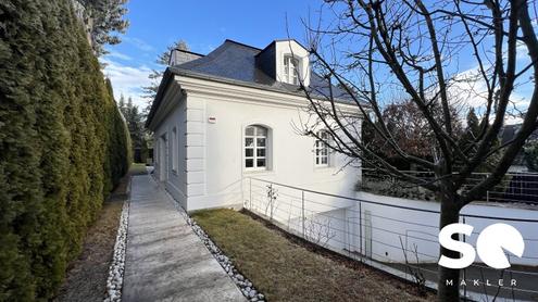 # SQ - VILLA IN TOP LAGE MIT SWIMMINGPOOL UND TIEFGARAGE - TOP LAGE & EIN UNBEBAUTES GRUNDSTÜCK MIT ca. 751 m² GRUNDFLÄCHE