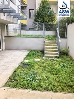 Perfekt aufgeteilte 3-Zimmerwohnung mit Terrasse und Garten