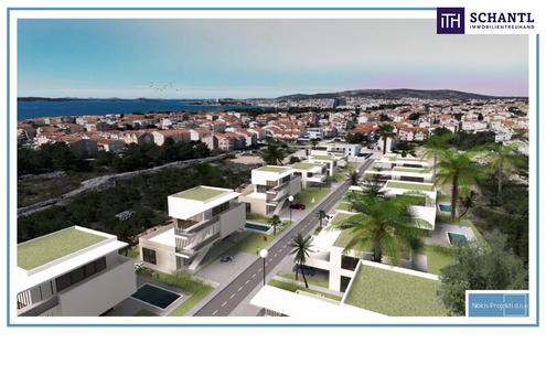 INVESTIEREN IM SDEN! Grundstck mit hoher Bebauungsdichte in SRIMA/ VODICE/ DALMATIEN in unmittelbarer Nhe zum Meer!