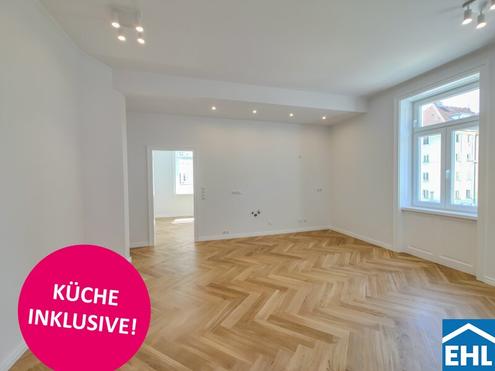 Historischer Altbau im Grünen: Wohnen in der Meißnergasse 2 - jetzt inklusive Küche!