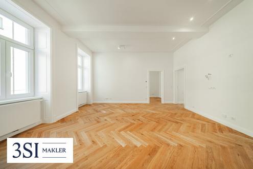 Klassischer Altbau, moderner Komfort: 3-Zimmer Erstbezug