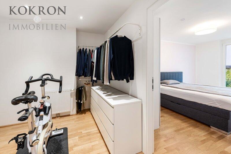 Schlafzimmer und Ankleidezimmer