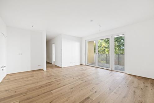 PROVISIONSFREI | Bezaubernde 3-Zimmer-Wohnung mit Grnblick | Ideale Aufteilung | Balkon & Loggia