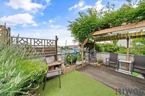 Nähe U3 II Maisonettewohnung mit rund 50m² Dachterrasse und Wienblick II ruhige Seitengasse zur Landstraße Hauptstraße
