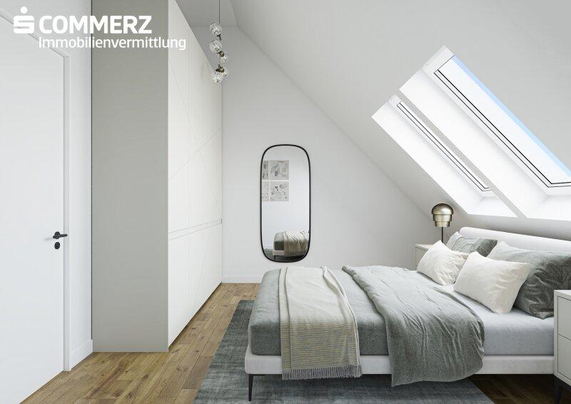 Visualisierung Schlafzimmer, Einrichtungsbeispiel