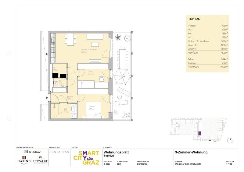 Grundriss: Smart City Sd