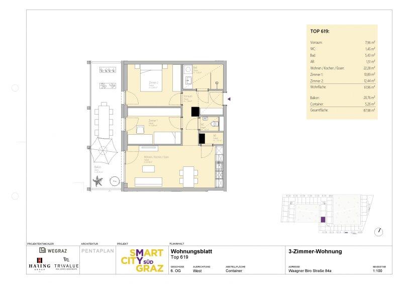 Grundriss: Smart City Sd