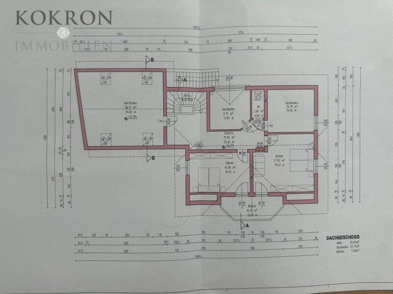 Grundriss Obergeschoss