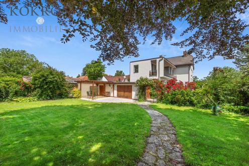 Wien im Blick, Natur im Herzen - Wohnhaus mit parkähnlichem Garten, Pool & Sauna