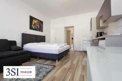 Vielfalt! Möblierte 3- Zimmer Wohnung oder zwei separat begehbare Wohnungen Nähe U3 Schweglerstraße