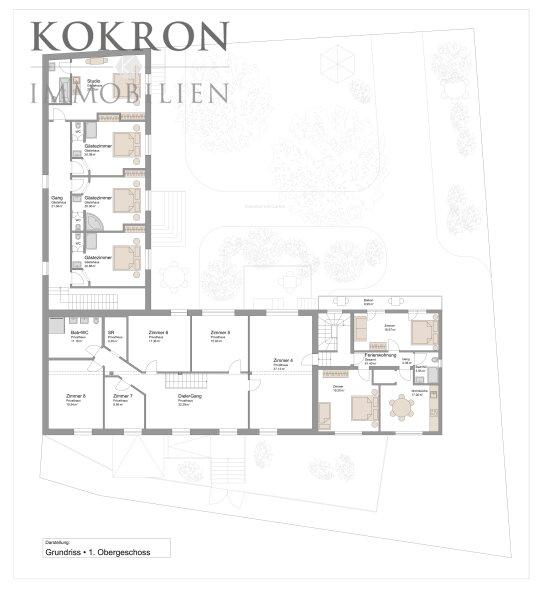 Grundriss Obergeschoss