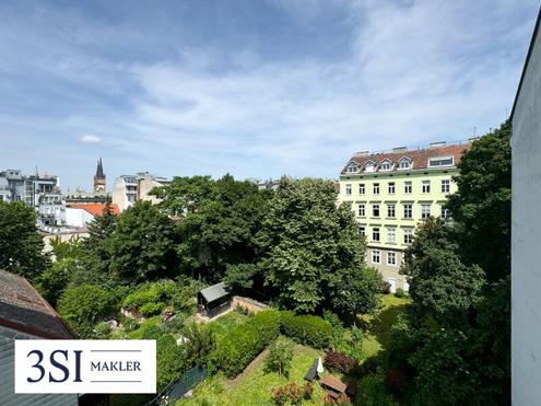 Idyllische Ruheoase Balkon und atemberaubendem Grünblick in zentraler Wiener Lage