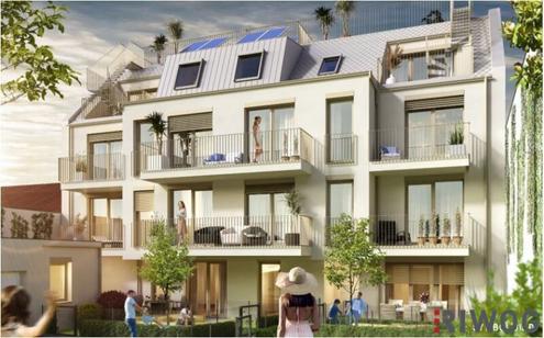Moderne Dachgeschoss Neubau mit XXL-Dachterrasse in super Lage