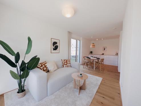 2-Zimmer Wohnung mit groem Garten