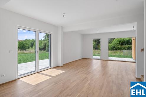 Grün. Hell. Familienfreundlich. Willkommen in Ihrem neuen Zuhause!