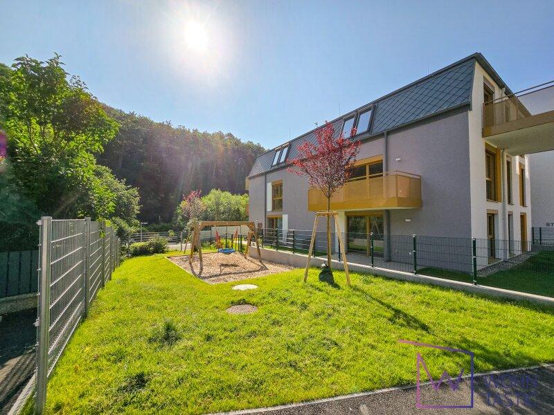 Schner Spielplatz in der Wohnhausanlage