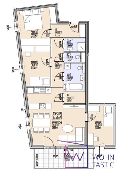 Wohnungsplan