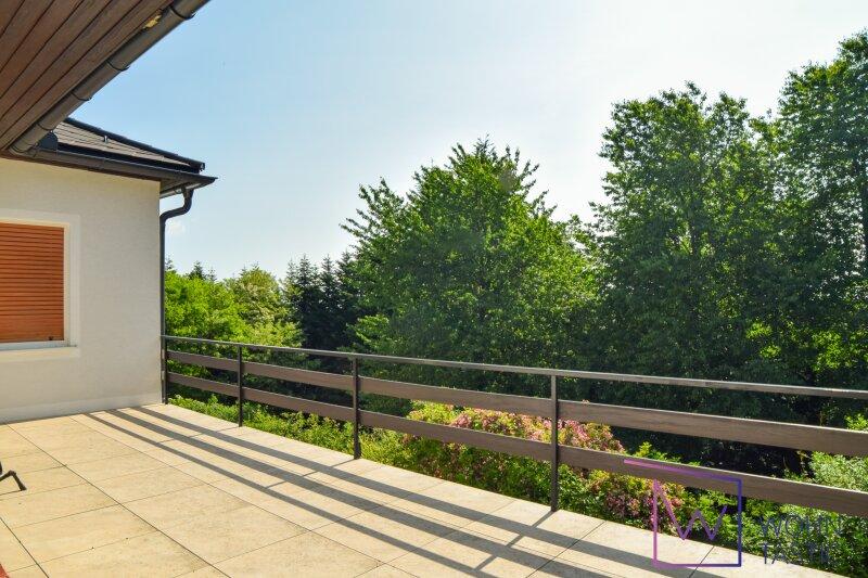 Sonnen-Terrasse mit Blick ins Grne