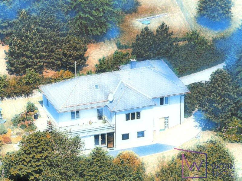 Luftaufnahme vom Haus