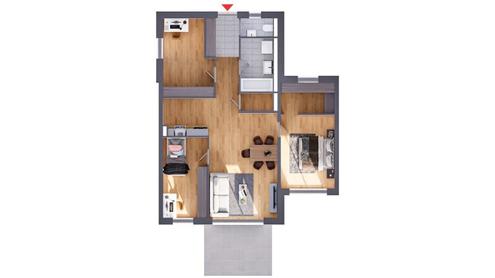 SIEDLUNG ERLAHOF 49 - Genossenschaftswohnung mit Kaufoption Top 2