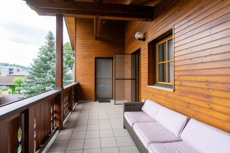 lauschiger Balkon