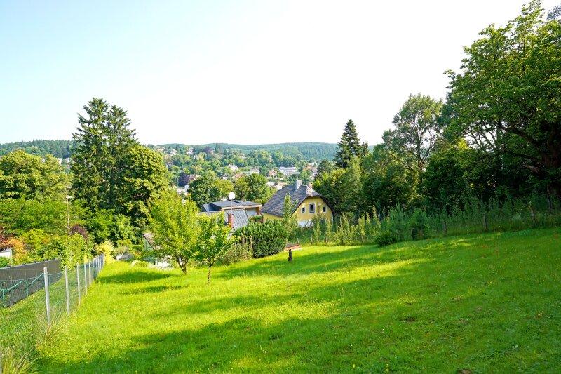 Blick von der sdstlichen Grundstcksecke