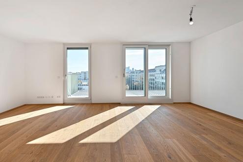 MODERN TRIFFT EDEL >> zentral begehbarer 4-Zimmer Terrassentraum zum Greifen nahe >> TOP ANBINDUNG U4 / U6