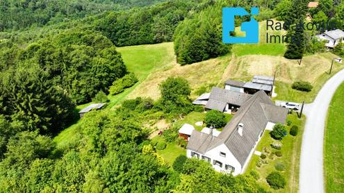 Naturparadies im Sdburgenland: Charmantes Landhaus mit Fernblick, Weingarten & 2 ha Grund in absoluter Ruhelage